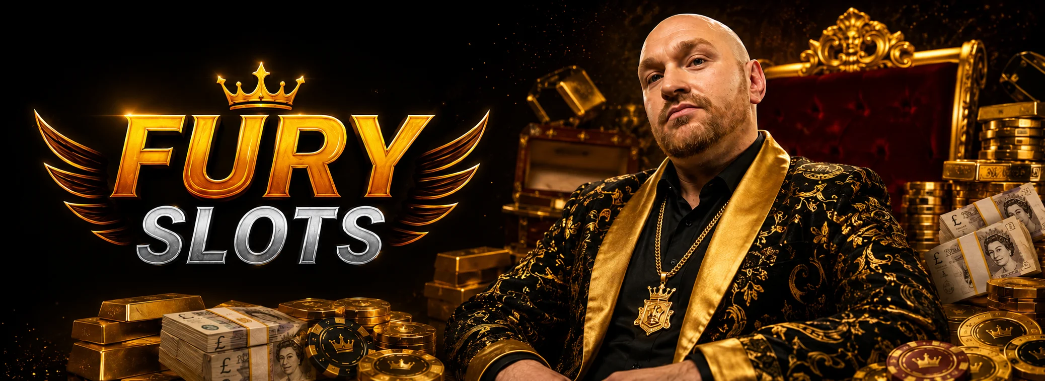 Fury Slots welcome offer: £1,500 plus 255 free spins across four deposits from a £10 minimum